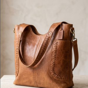 sac à bandoulière camel