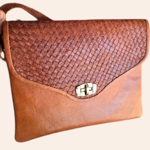 sac dos cuir camel