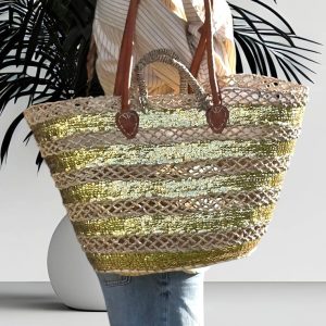 sac de plage doré