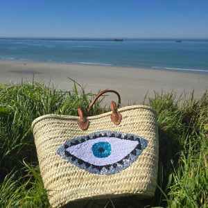 sac de plage œil